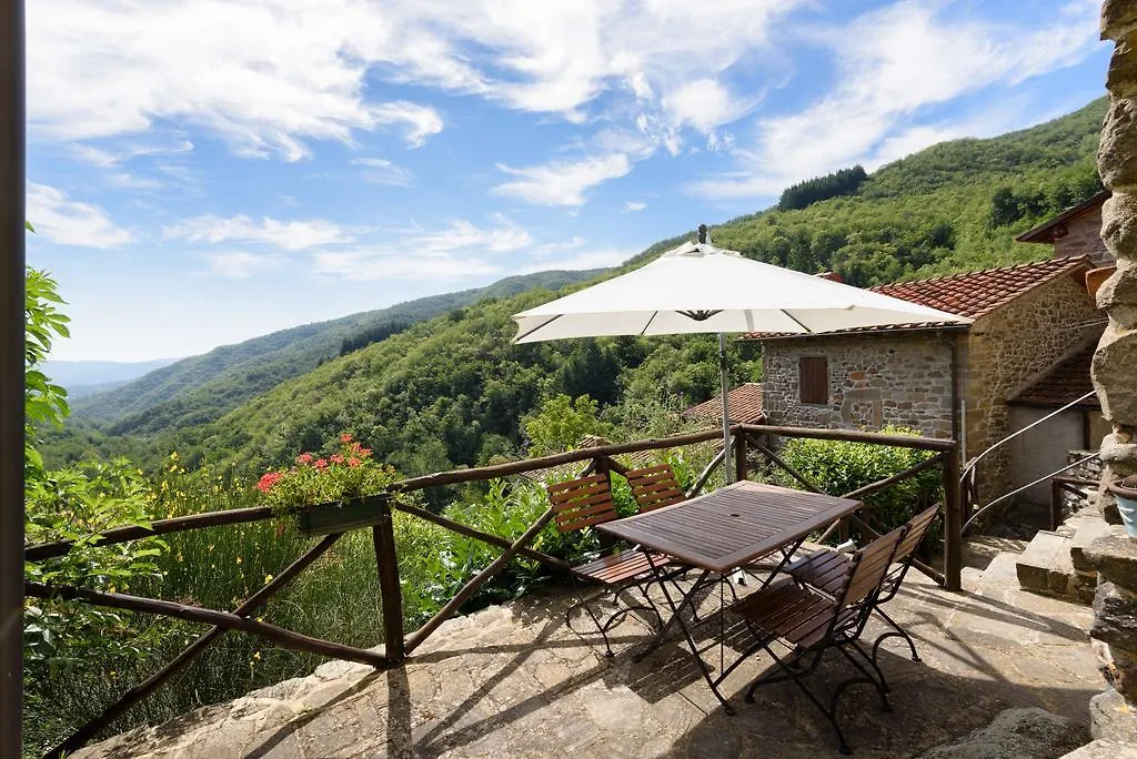 Il Borgo Dei Corsi - Charming Holiday Apartments Ortignano Raggiolo Country house