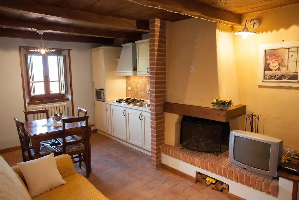 Il Borgo Dei Corsi - Charming Holiday Apartments Ortignano Raggiolo カントリーハウス